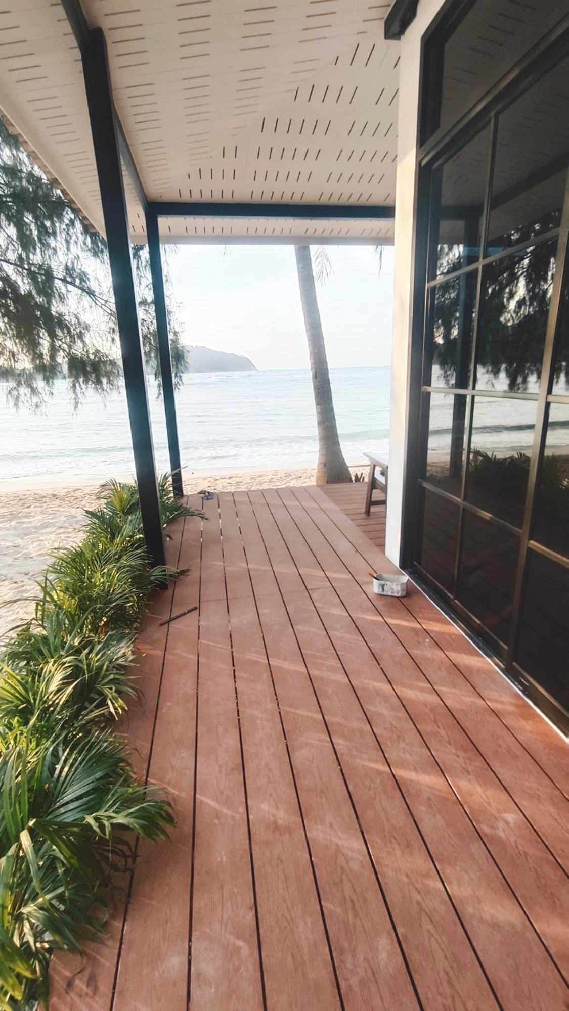 2-Bedroom Beach Front Chaloklum Bagian luar foto